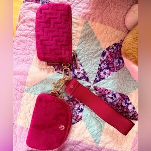 Lululemon dual wristlet pouch